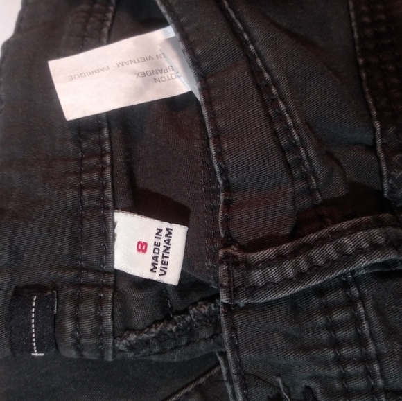 Charcoal Grey Utility Skinny Jeans - Picture 4 of 4